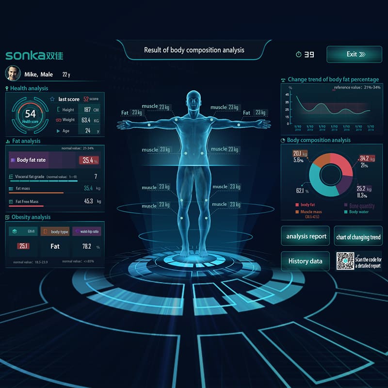 body composition scale professional