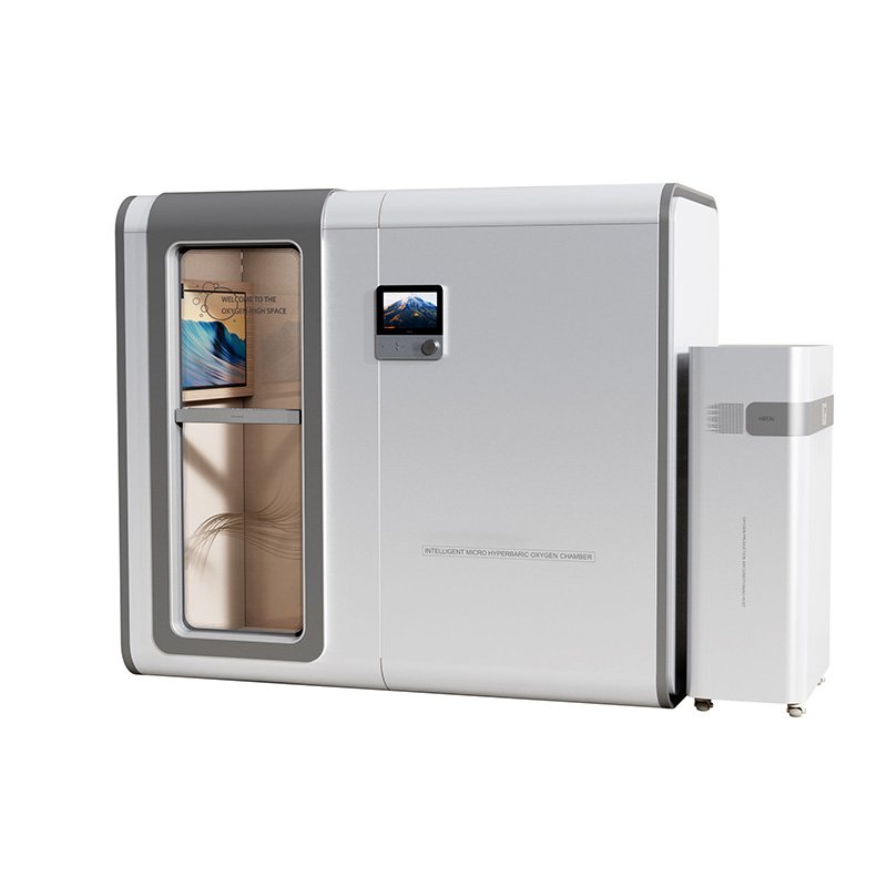 Silver Single Micro Hyperbaric Oxygen Chamber