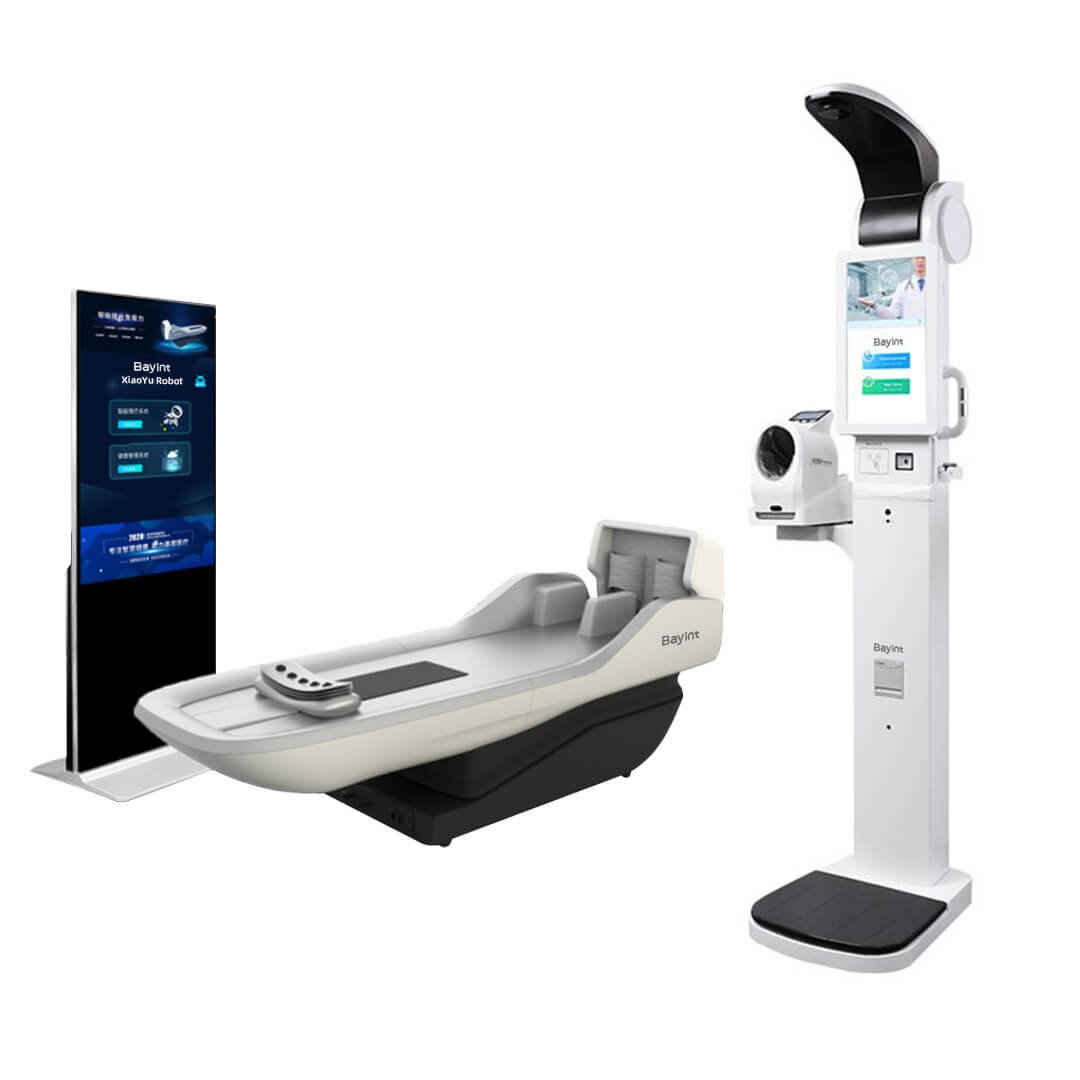 Rehabilitation Robot and Health Screening Kiosk Solution for Wellness and Clinics