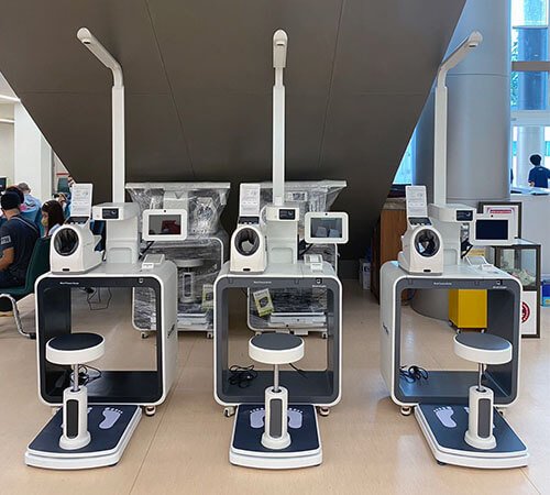 health checkup station in hospital