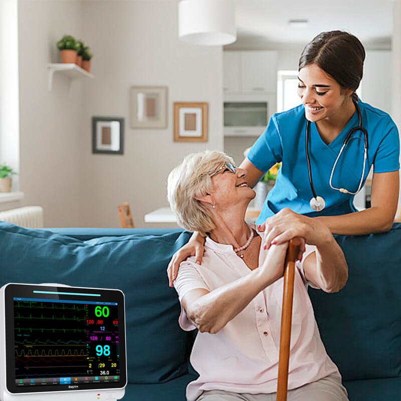 vital sign monitor for Home Healthcare and Telemedicine