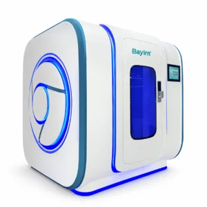 Bayint two-seat multifunction wellness chamber on a white background